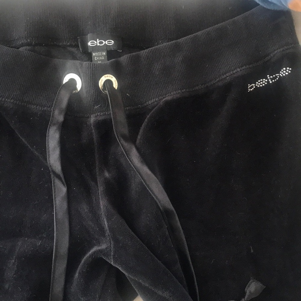 Bebe Velour Velour Pants